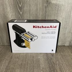 KitchenAid 3-IN-1 Metal Pasta Attachment KSM3MPA