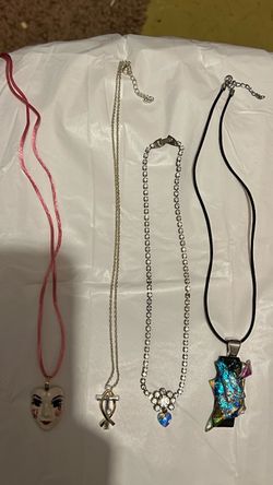 Fashion Jewelry Lot - Necklaces Rings Pendants - $25 for All