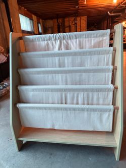 Kidkraft canvas book case