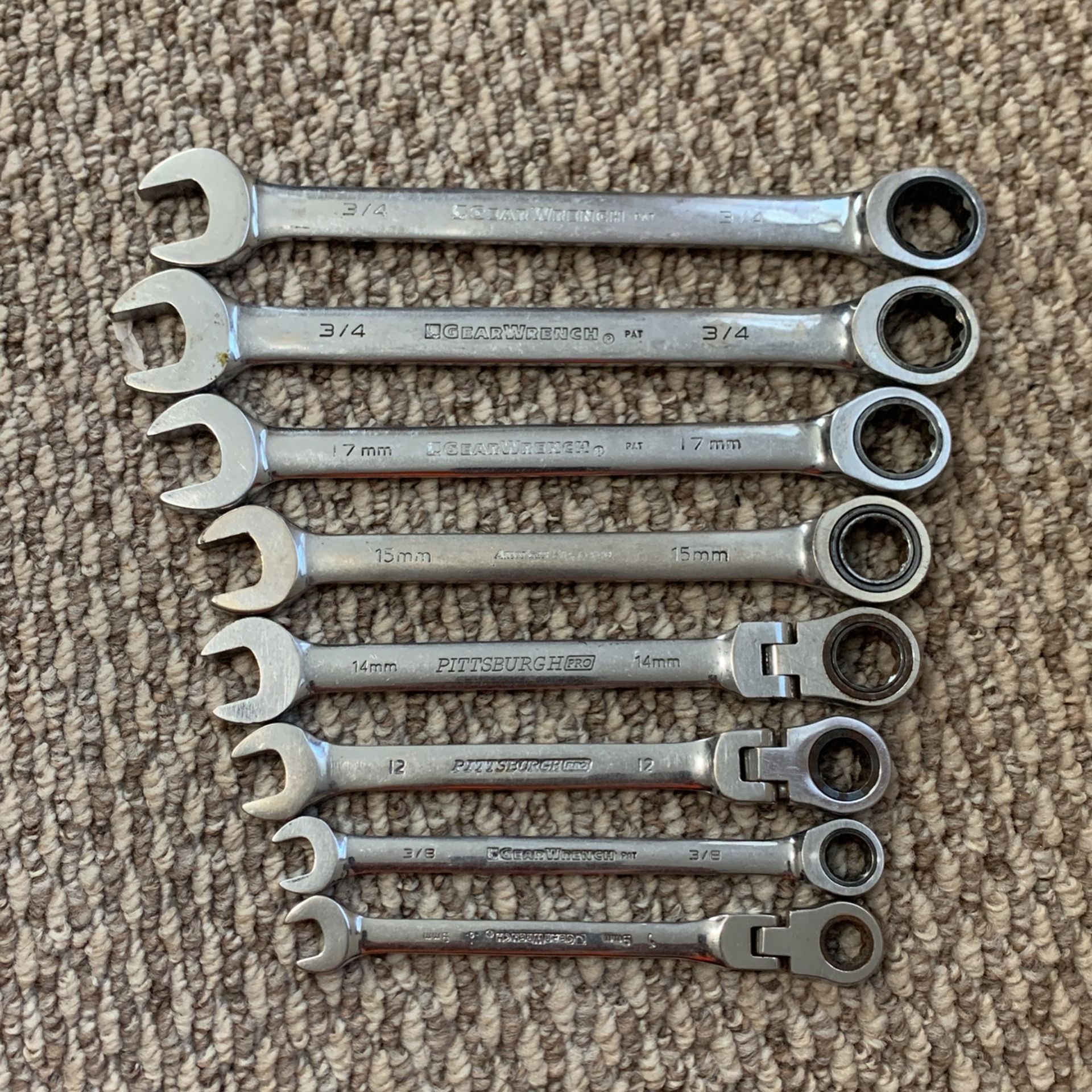 Assorted Random Ratchet Wrenches
