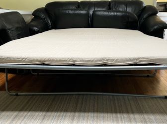 Leather Sofa Bed