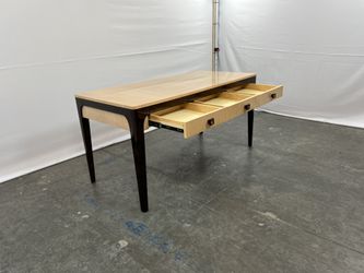 FREE Delivery! Infinity Furniture Import Solid Wood Top Metal Base Writing Desk