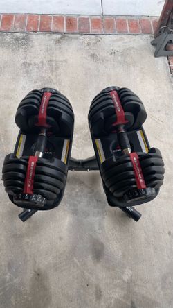 Bowflex dumbbell selecttech 552