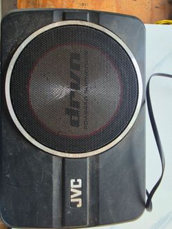 JVC compact subwoofer