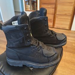 Steel toe work boots