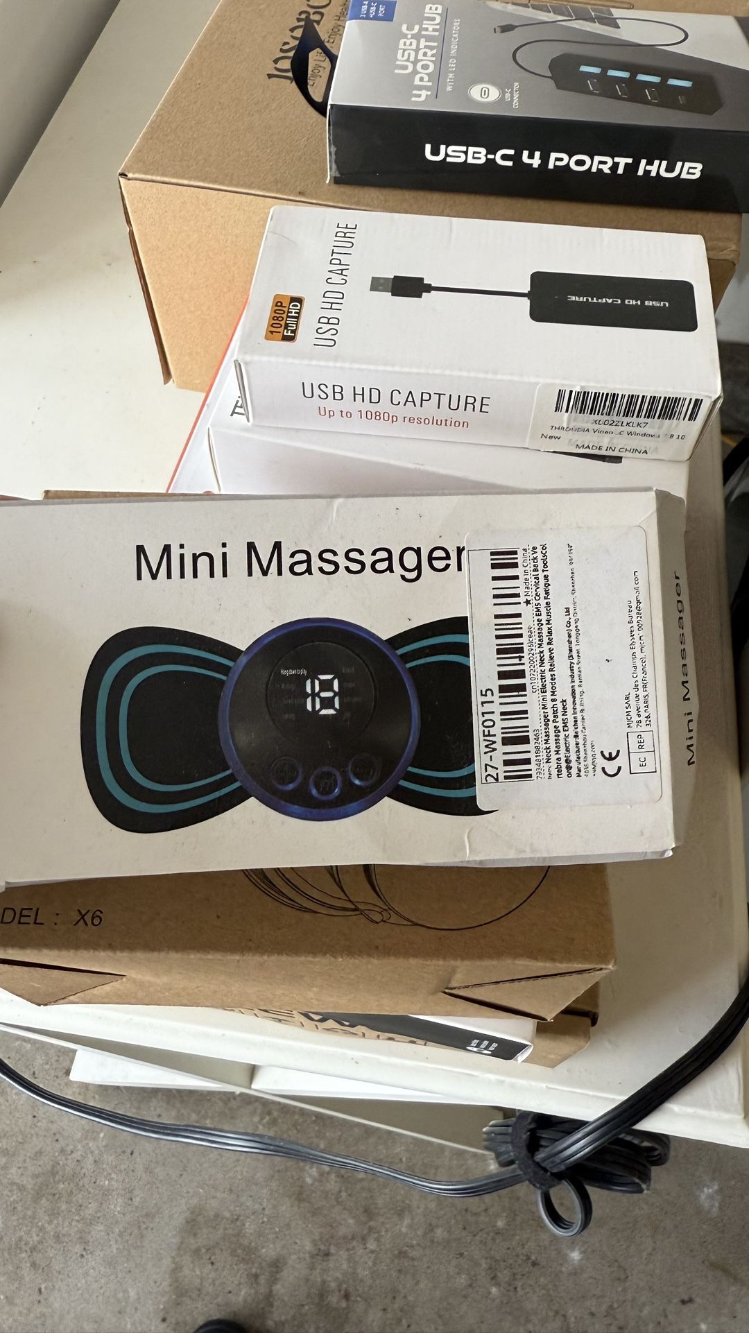 Mini Rechargeable Muscle Massager
