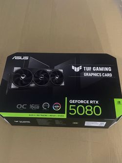 GeForce RTX 5080 Tuf Gaming card OC 16gb