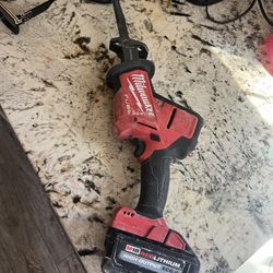 Milwaukee Hackzall W/ 6.0 Battery Brushless