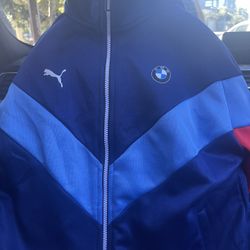 Puma BMW M Motorsport Track Sweater Sz L