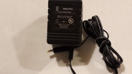 Delphi Ac DC Adapter Class 2 Transformer 6V 1000mA 41-6-1000D