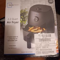Mainstays 2.2qt Air Fryer-Brand New