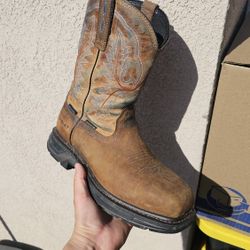 Size 7.5 D Ariat Work Boots Composite Toe 