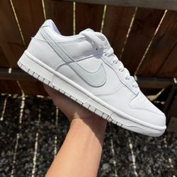 Nike Dunk Low White Pure Platinum (Size 8.5, 9.5, 10)