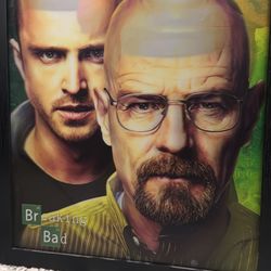 Breaking Bad Framed Hologram 11x16 Wall Art