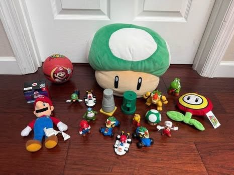 Super Mario Bros Nintendo Toy Plush Lot just $25 for all
