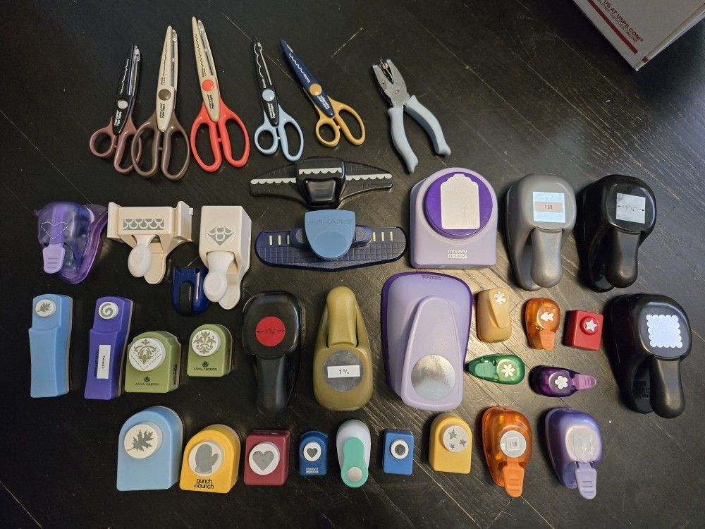 Scrapbook Punches & Scissors