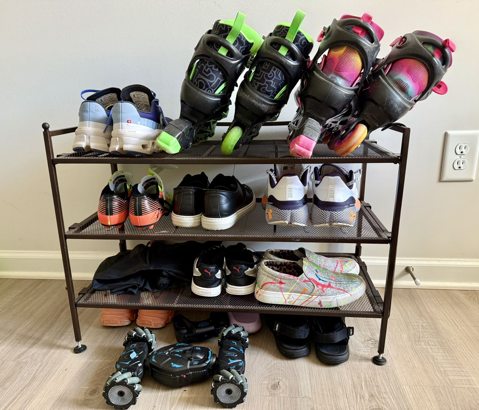 Metal Shoe shelf