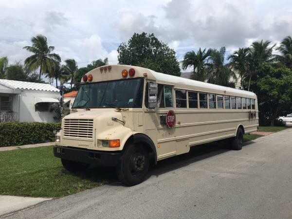 Converted School Bus, Skoolie for Mobile Home, Loft on Wheels, Tiny Home, AirBnB Property or Mobile Office