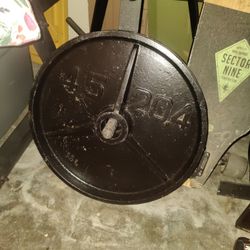 45 Pound Weights Read Description 