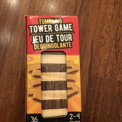 Mini Tumbling Tower Game 36 Blocks 2-4 Players Ages 6+ New In Package 