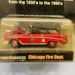 1:64 ‘56 Chevy Nomad Fire & Rescue $11.00