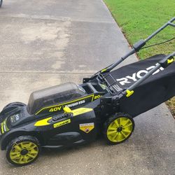 40v Ryobi 20inch Self Propelled Mower