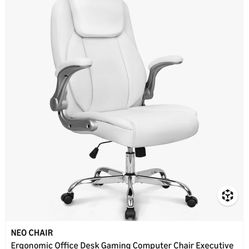 Great Deal Neo Gaming Chair Great Condition White And Beige