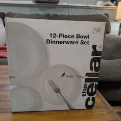 The cellar 12 piece bowl dinnerware set