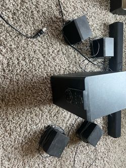 iLive 5.1 Home Theater Bluetooth Speaker System with Remote (DELIVERY AVAILABLE)