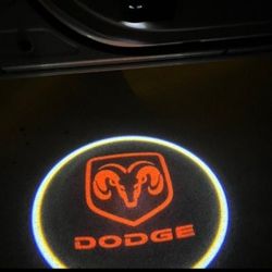 2 Wireless Dodge Ram Car Door Projector Welcome Lights SHIPPING AVAILABLE 
