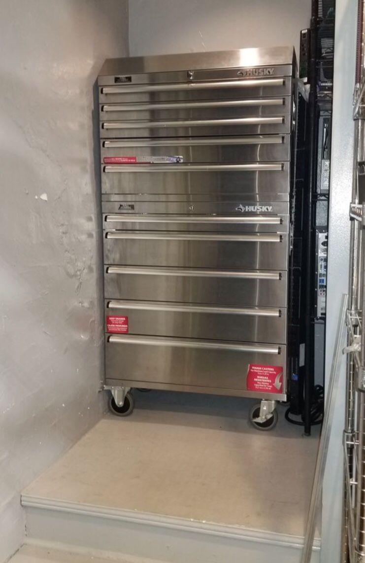 BRAND NEW Limited Husky stainless steel tool box chest 36”