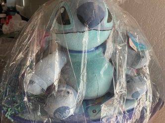 Stitch básquet gift set brand new
