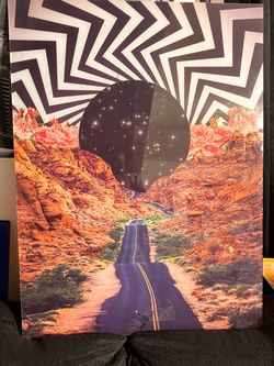 No Worries Art Work 30” x 40” On acrylic glass