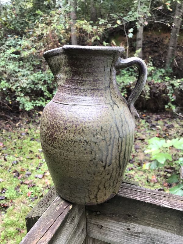 Beautiful Harold Hewell Pottery Pitcher One Gallon Signed and Dated for Sale in Gainesville, GA