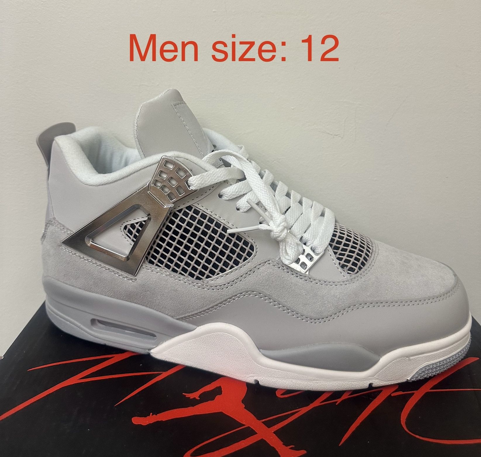 Jordan 4, Men Size 12, New