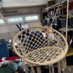 Macrame Boho Hanging Chair 