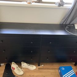 IKEA Large Black Dresser Need Gone Now