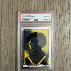 2023 Hoops Keyonte George “Presentations” – Rookie Insert – PSA 10 GEM MINT