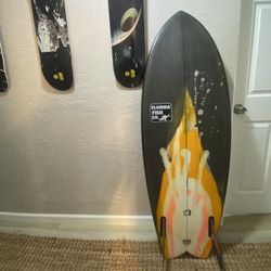  Surfboard 5’2 Twin Fin 