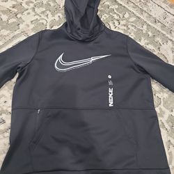 (Men's Nike Therma Fit Pullover Hoodie Sweatshirt)