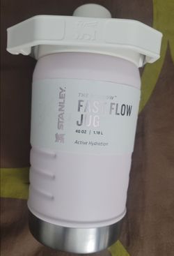 Stanley the Iceflow Fastflow 40oz Rose Quartz Stainless Steel Bottle