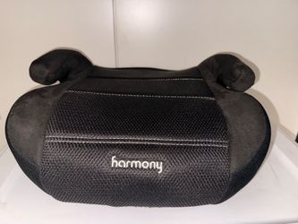 Harmony Youth Backless Booster Car Seat - Black