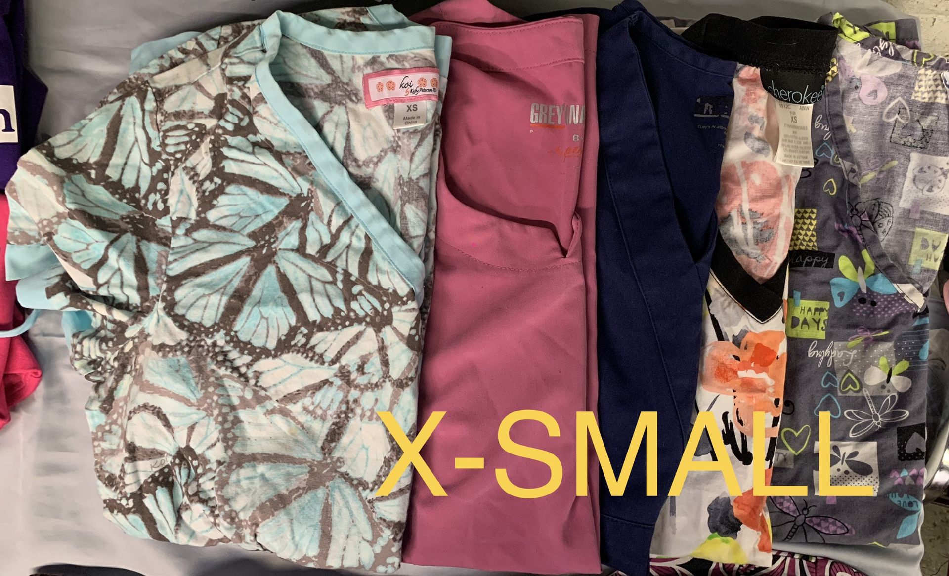 X-Small, Nursing Scrubs, Koi Greys Anatomy Cherokee