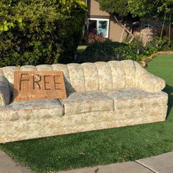 84" Couch. Free. 