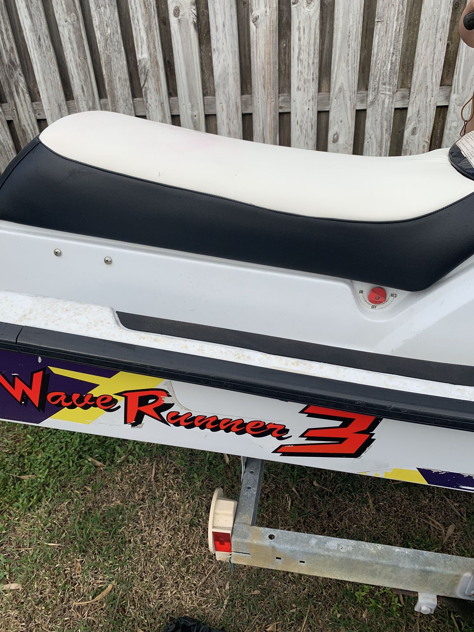 1993 Yamaha Waverunner 3