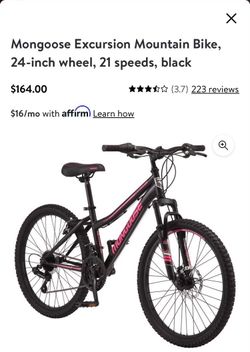 Mongoose Excursion Mountain Bike