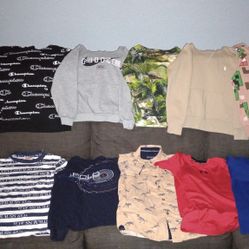 Boys 7-8 Hoodie And Tee Lot