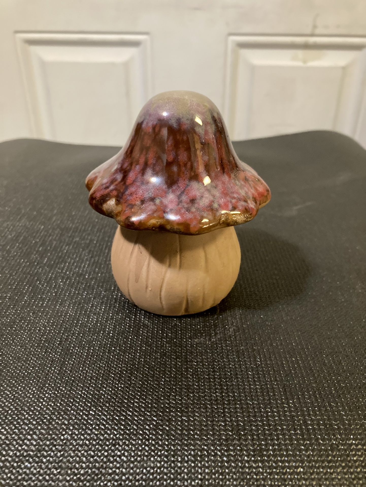 Porcelain Mushroom Figurine