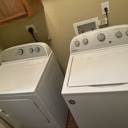 Washer and Dryer 
