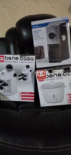 Expresso maker coffee grinder and rice cooker